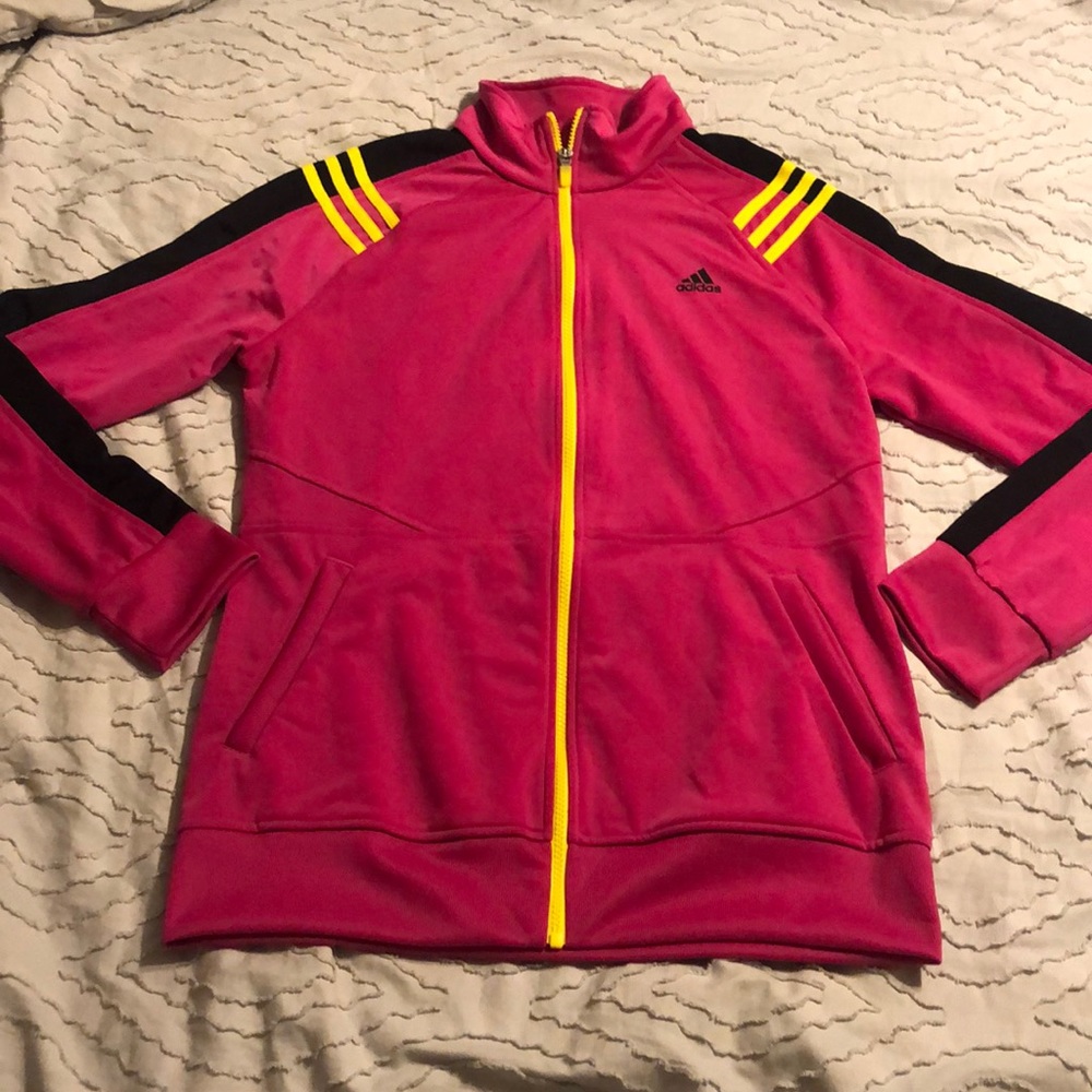 EUC adidas track jacket